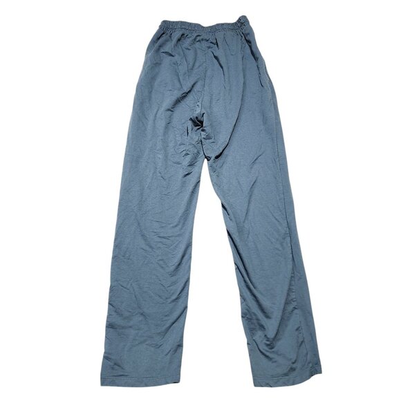 Gymshark Mens Relaxed Fit Joggers L Blue Gray Elastic Waist Zipper‎ Pocket - Picture 2 of 11